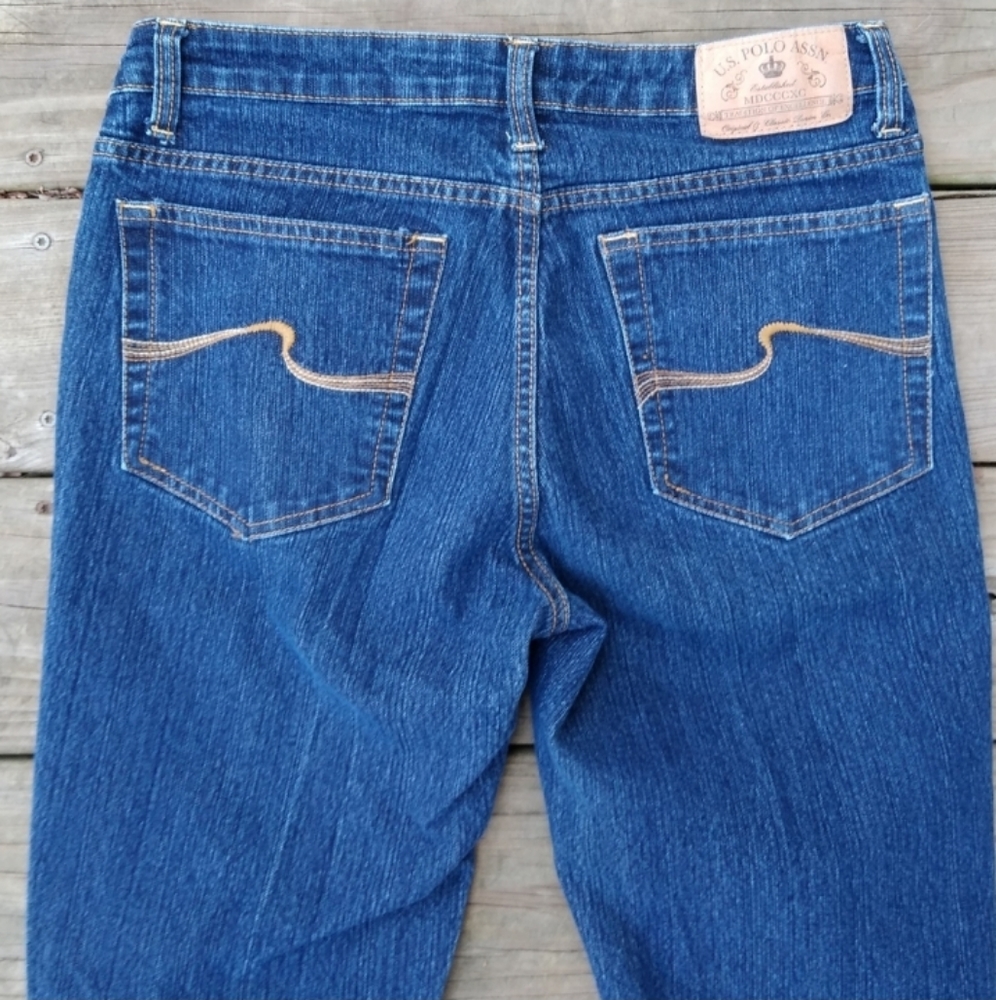 Vintage Size 8 U.S. Polo Assn. Jeans - Picture 7 of 8